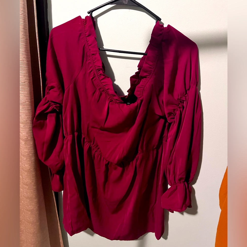 Off the shoulder tunic!